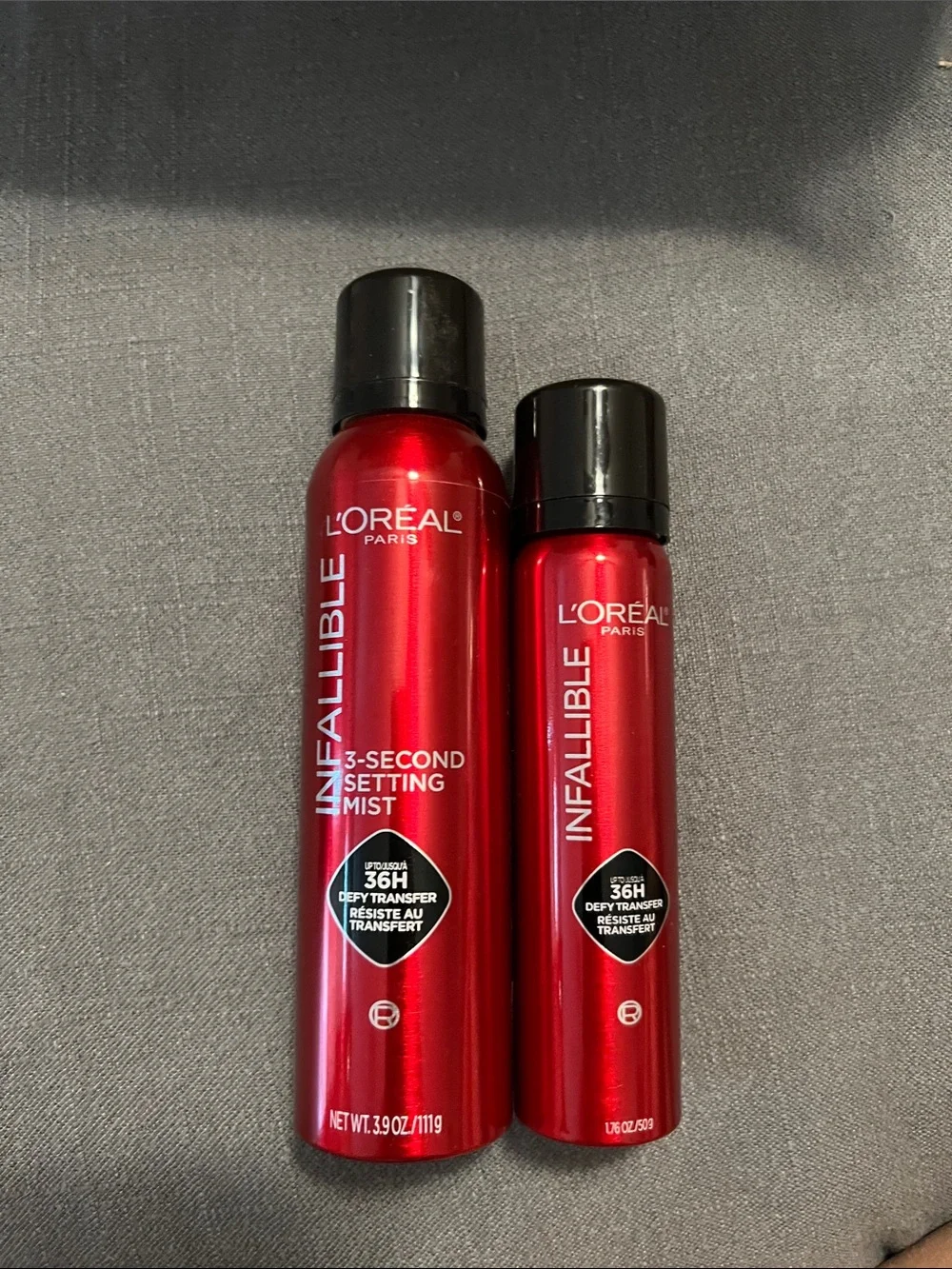 L'Oreal Infallible Red Setting Mist Duo